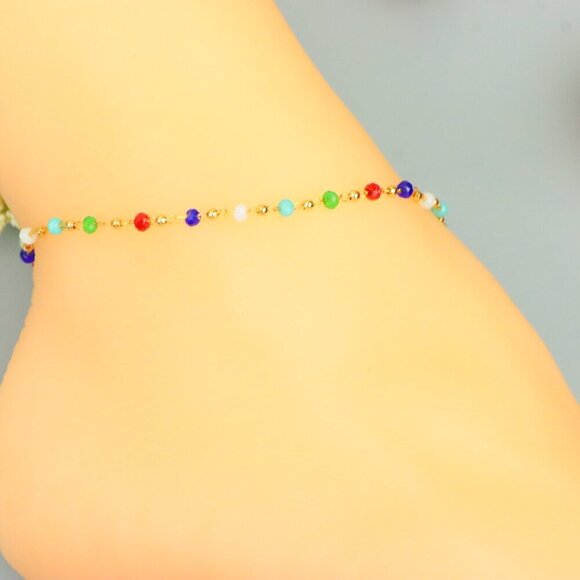 Handmade Anklet – A Stylish Choice for Women, Thoughtful Gift Idea, EVCH1493 - Picture 3 of 10